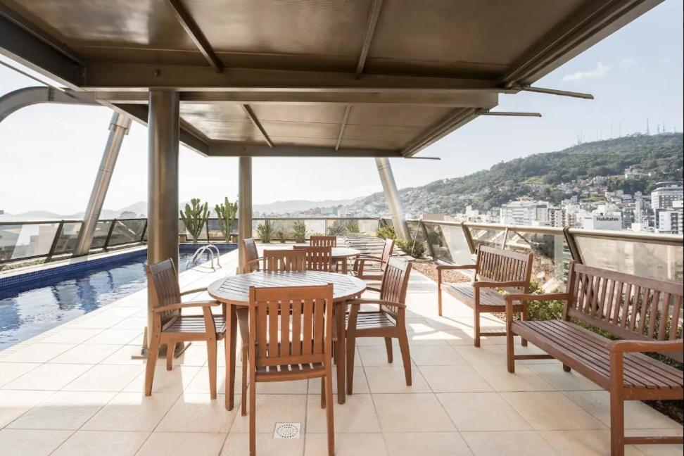 Florianópolis Apto Na Beiramar Com Estilo 아파트 외부 사진